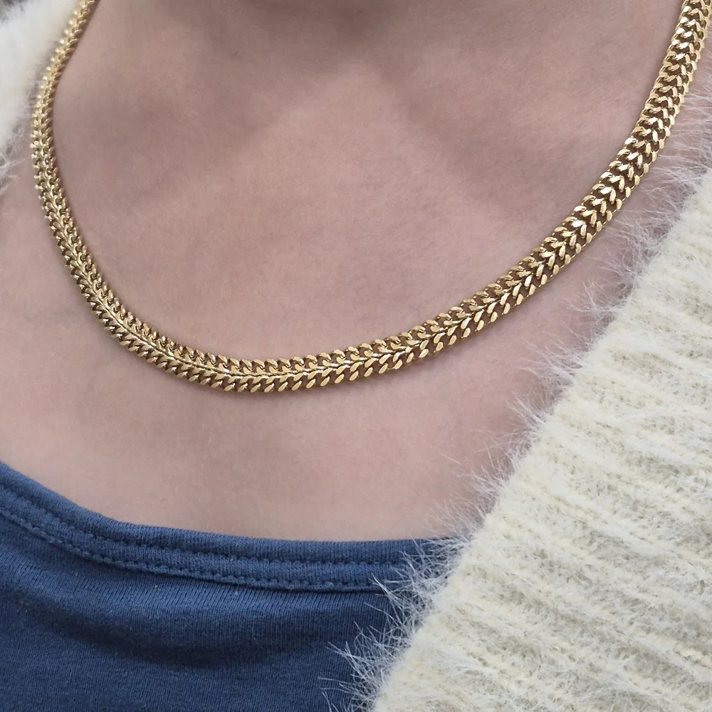 18k GP Neckace - Picture 2 of 4